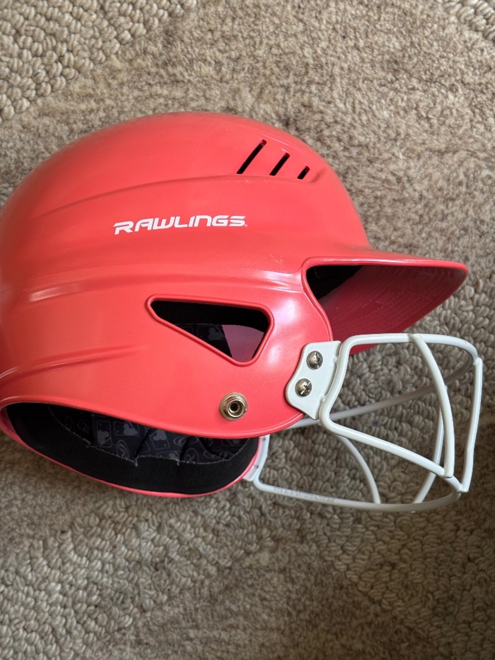 Rawlings women's softball helmet